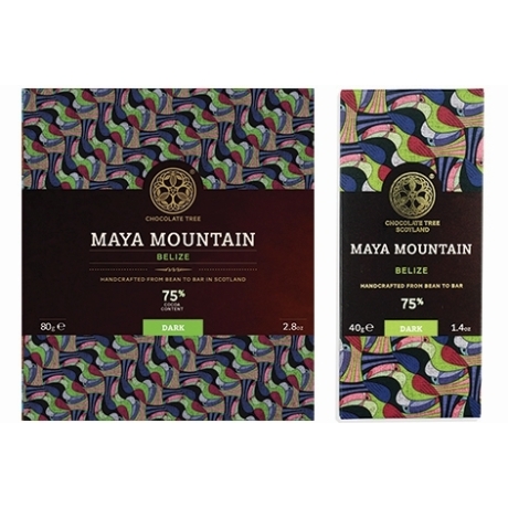 Chocolate Tree Bean to Bar Maya Mountain Belize 75%